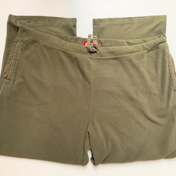 Old Navy Olive Green Fleece Drawstring Straight Leg Sweat Pants Men's XXL - Picture 4 of 8